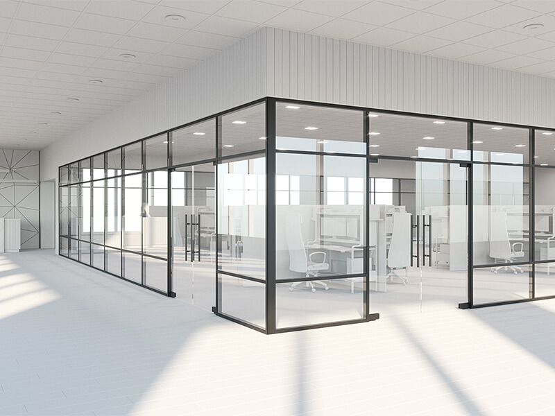 Glass Partition