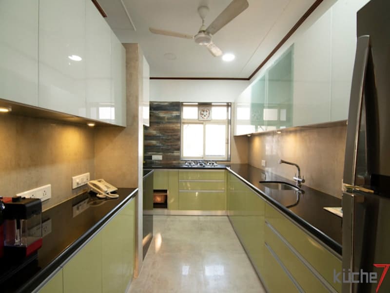 U Shaped Modular Kitchen